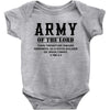 Army Of The Lord Christian T Shirts Bible Verse Baby Onesie