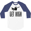 get high 3/4 Sleeve Shirt