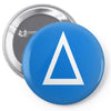 prism a triangle design graphic baseball jersey Pin-back button