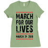 March For Our Lives Ladies Fitted T-Shirt