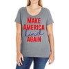 make america kind again Ladies Curvy T-Shirt