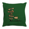 the choice was not hard Throw Pillow