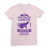 I am a Pancreatic Cancer Survivor - What's Your Superpower? Ladies Fitted T-Shirt