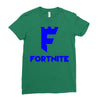 fortnite logo Ladies Fitted T-Shirt