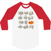 fisheye lens 3/4 Sleeve Shirt