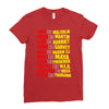 fight, dream, lead! Ladies Fitted T-Shirt