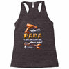 wenn papa Racerback Tank
