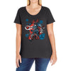 curse of the leaf Ladies Curvy T-Shirt
