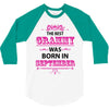 The Best Grammy Was Born In Sebtember 3/4 Sleeve Shirt