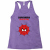 Superhero On The Way Racerback Tank