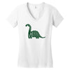 fontasaurus Women's V-Neck T-Shirt