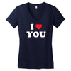 i love you Women's V-Neck T-Shirt