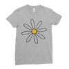 flower Ladies Fitted T-Shirt