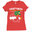 vegetables are what food eats Ladies Fitted T-Shirt