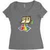 vomit camera Women's Triblend Scoop T-shirt