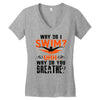 why do i swim why do you breath Women's V-Neck T-Shirt