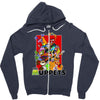 the muppets cartoon ideal birthday present or gift Zipper Hoodie