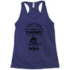 I Don't Need Therapy Just to Do Skiing Racerback Tank