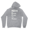 math mental abuse to humans Hoodie