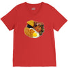 funny full english breakfast, ideal gift or birthday present V-Neck Tee