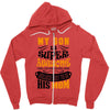 My Son Is Super Awesome His Mom Zipper Hoodie