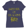 mother of dragons Ladies Fitted T-Shirt