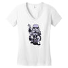 little trooper Women's V-Neck T-Shirt