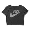 fuck you Crop Top