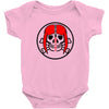skull woman Baby Bodysuit