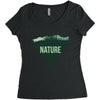 Nature Women's Triblend Scoop T-shirt