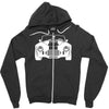 ford shelby ac cobra ac ace car auto classic historic oldtimer Zipper Hoodie