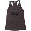 softball rocks Racerback Tank