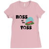 corn hole boss Ladies Fitted T-Shirt