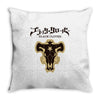 black clover pocket Throw Pillow