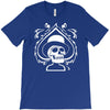 totenkopf zylinder skull pik poker ace topper bike mc rock metal T-Shirt