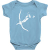 pfeil bogen archery arrow bow magic fantasy hunter schurke assasins ga Baby Onesie