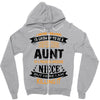 Super Cool Aunt Of A Freaking Awesome Niece Zipper Hoodie
