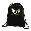 sturday wings best trending Drawstring Bags