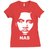 nas face Ladies Fitted T-Shirt