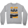 My Son Is Super Awesome His Momma Crewneck Sweatshirt