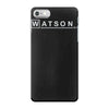 watson md   detective sherlock holmes house doctor tv show logo gift t iPhone 7 Case