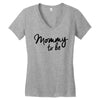 mommy to be Women's V-Neck T-Shirt