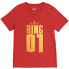 king V-Neck Tee