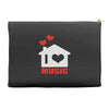 new i love house Accessory Pouches