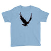 black raven with red eye Youth Tee