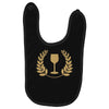 drinking logo Baby Bibs