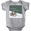 i&rsquo;d lock my bike to yours anytime Baby Bodysuit