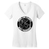 save the planet, kill yourself Women's V-Neck T-Shirt