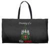 dreaming of a white christmas Weekender Totes