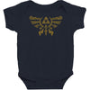 henna hylian symbol Baby Bodysuit